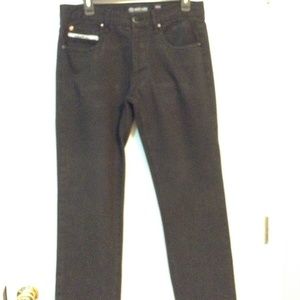 eckounltd.SLIM STRAIGHT BLACK JEANS SIZE 30